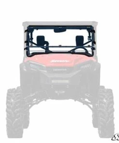 Alternative view of SuperATV Honda Pioneer 1000 Scratch Resistant Flip Down Windshield