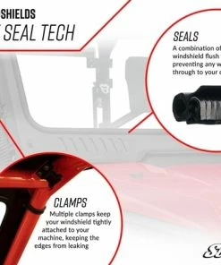 SuperATV Can-Am Defender Glass Windshield 16 SuperATV Can-Am Defender Glass Windshield -SuperATV Sales Shop honda talon1000 5 2