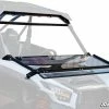 SuperATV Kawasaki Teryx KRX 1000 Scratch Resistant Flip Down Windshield 2 SuperATV Kawasaki Teryx KRX 1000 Scratch Resistant Flip Down Windshield -SuperATV Sales Shop kawasaki krx flip down windshield 1 1