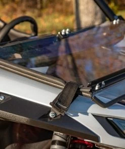 SuperATV Kawasaki Teryx KRX 1000 Scratch Resistant Flip Down Windshield 12 SuperATV Kawasaki Teryx KRX 1000 Scratch Resistant Flip Down Windshield -SuperATV Sales Shop kawasaki krx flip down windshield 7 1