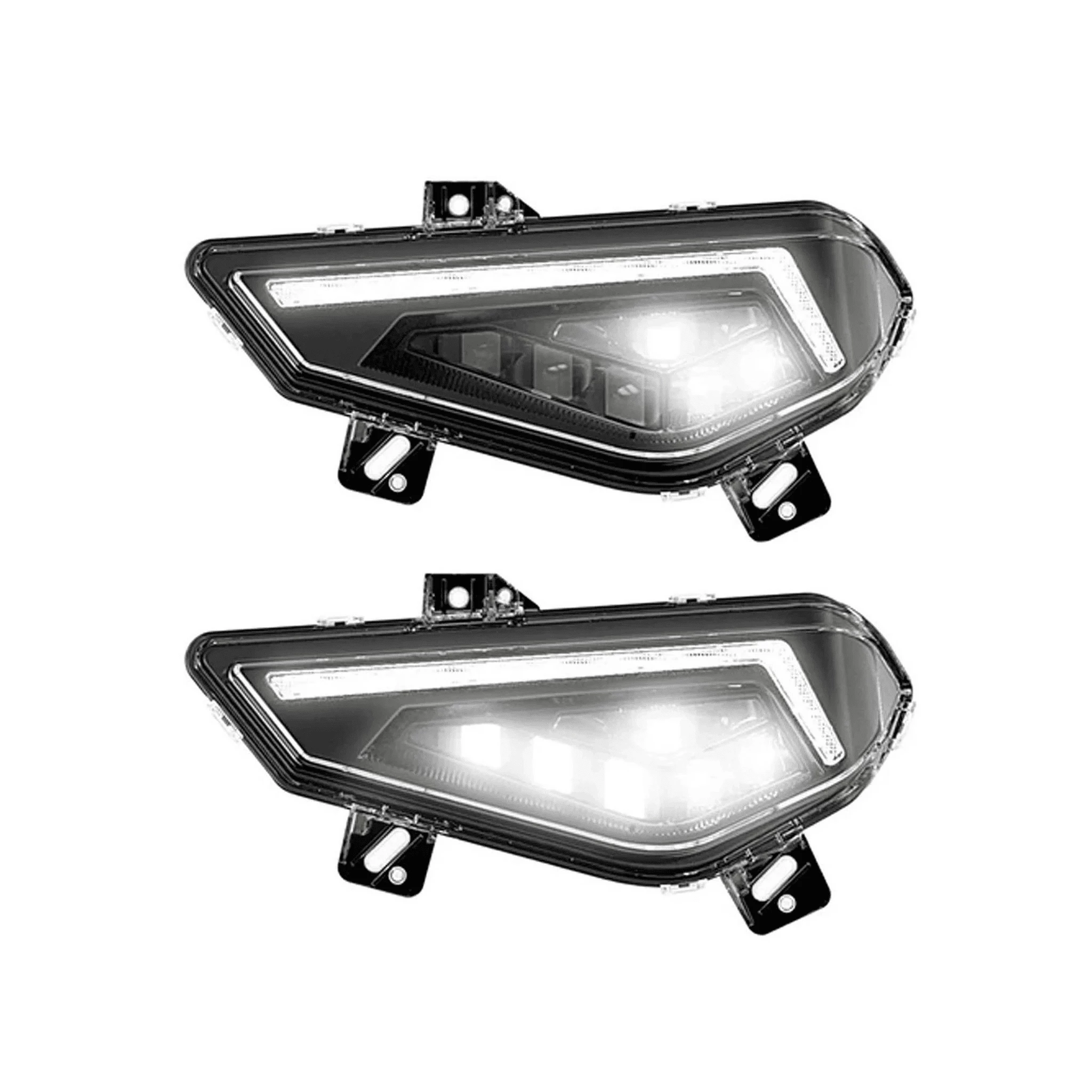 Thumper Fab Polaris Ranger LED Headlight Kit 3 Thumper Fab Polaris Ranger LED Headlight Kit