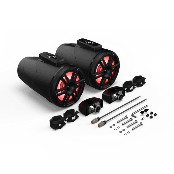 Rockford Fosgate® Rockford Fosgate M2 8” Color Optix 2-Way Horn Loaded Wake Tower Speakers 4 Rockford Fosgate® Rockford Fosgate M2 8” Color Optix 2-Way Horn Loaded Wake Tower Speakers - Image 2