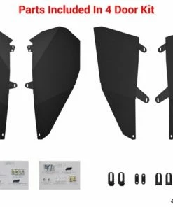 SuperATV Polaris RZR XP Turbo Lower Doors 14 SuperATV Polaris RZR XP Turbo Lower Doors -SuperATV Sales Shop polaris aluminum half doors opv 13 1