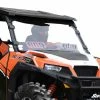 SuperATV Polaris General Scratch-Resistant Vented Full Windshield -SuperATV Sales Shop polaris general scratch resistant vented full windshield 01a
