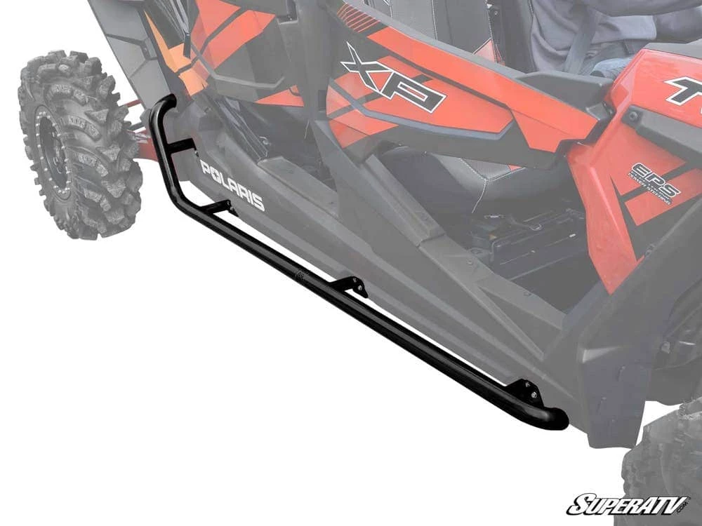 SuperATV Polaris RZR XP4 1000 Rock Sliding Nerf Bars - Image 8
