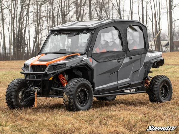 SuperATV Polaris General XP 1000 Primal Soft Cab Enclosure Upper Doors 4 SuperATV Polaris General XP 1000 Primal Soft Cab Enclosure Upper Doors - Image 2