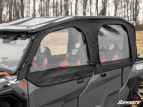 SuperATV Polaris General XP 1000 Primal Soft Cab Enclosure Upper Doors 8 SuperATV Polaris General XP 1000 Primal Soft Cab Enclosure Upper Doors - Image 6