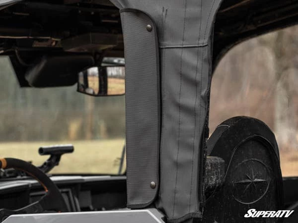 SuperATV Polaris General XP 1000 Primal Soft Cab Enclosure Upper Doors 6 SuperATV Polaris General XP 1000 Primal Soft Cab Enclosure Upper Doors - Image 4