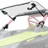 SuperATV Polaris RZR Pro R Scratch-Resistant Flip Windshield -SuperATV Sales Shop polaris pror flip up windshield 1 1