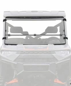 SuperATV Polaris Ranger XP 1000 Scratch Resistant Flip Down Windshield