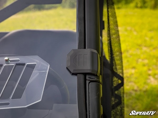 SuperATV Polaris Ranger XP 1000 Scratch-Resistant Vented Full Windshield 5 SuperATV Polaris Ranger XP 1000 Scratch-Resistant Vented Full Windshield - Image 3
