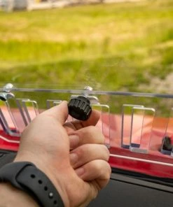 SuperATV Polaris Ranger XP 1000 Scratch-Resistant Vented Full Windshield 14 SuperATV Polaris Ranger XP 1000 Scratch-Resistant Vented Full Windshield -SuperATV Sales Shop polaris ranger 1k vented windshield 6