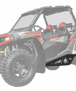 SuperATV Polaris RZR XP Turbo Heavy Duty Tube Rock Sliders