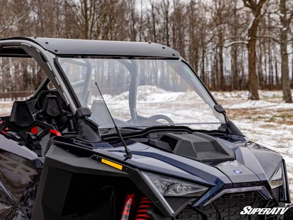 SuperATV Polaris RZR Pro R Scratch-Resistant Full Windshield - Image 3