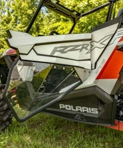 SuperATV Polaris RZR XP 1000 Clear Lower Doors -SuperATV Sales Shop polaris rzr turbo plastic lower doors 3 1 1