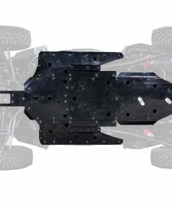 SuperATV Polaris RZR XP Turbo S Full Skid Plate