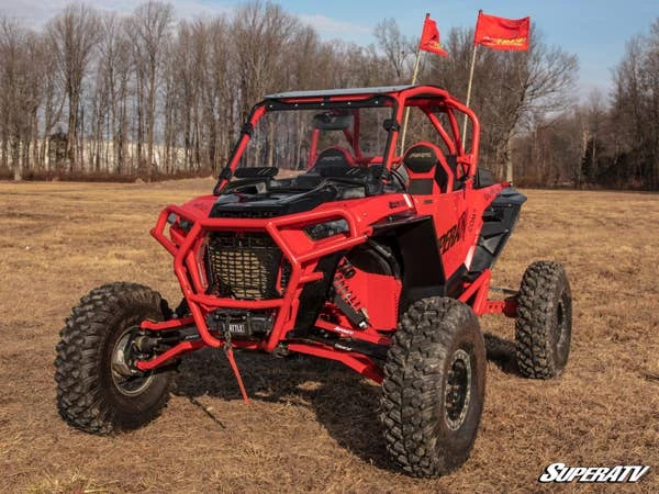 SuperATV Polaris RZR Turbo S Vented Full Windshield 4 SuperATV Polaris RZR Turbo S Vented Full Windshield - Image 2