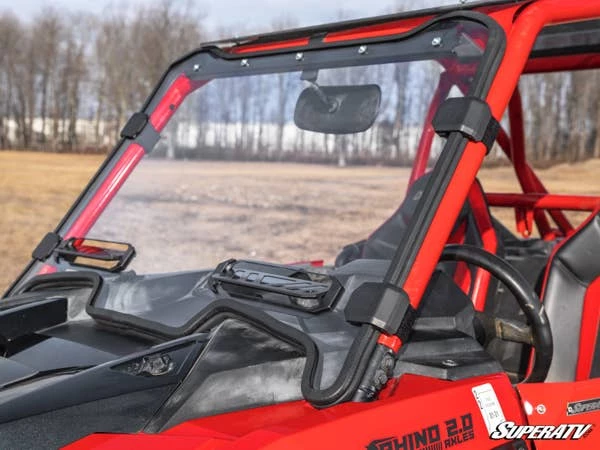 SuperATV Polaris RZR Turbo S Vented Full Windshield 9 SuperATV Polaris RZR Turbo S Vented Full Windshield - Image 7