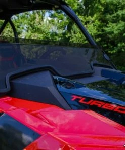 SuperATV Polaris RZR Turbo S Half Windshield 13 SuperATV Polaris RZR Turbo S Half Windshield -SuperATV Sales Shop polaris rzrxpts half windshield 7d