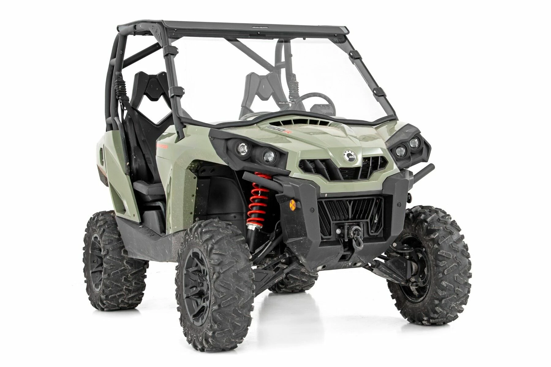 Rough Country '11-'20 Can-Am Commander 1000/ 1000 DPS Scratch Resistant Full Windshield 5 Rough Country '11-'20 Can-Am Commander 1000/ 1000 DPS Scratch Resistant Full Windshield - Image 3