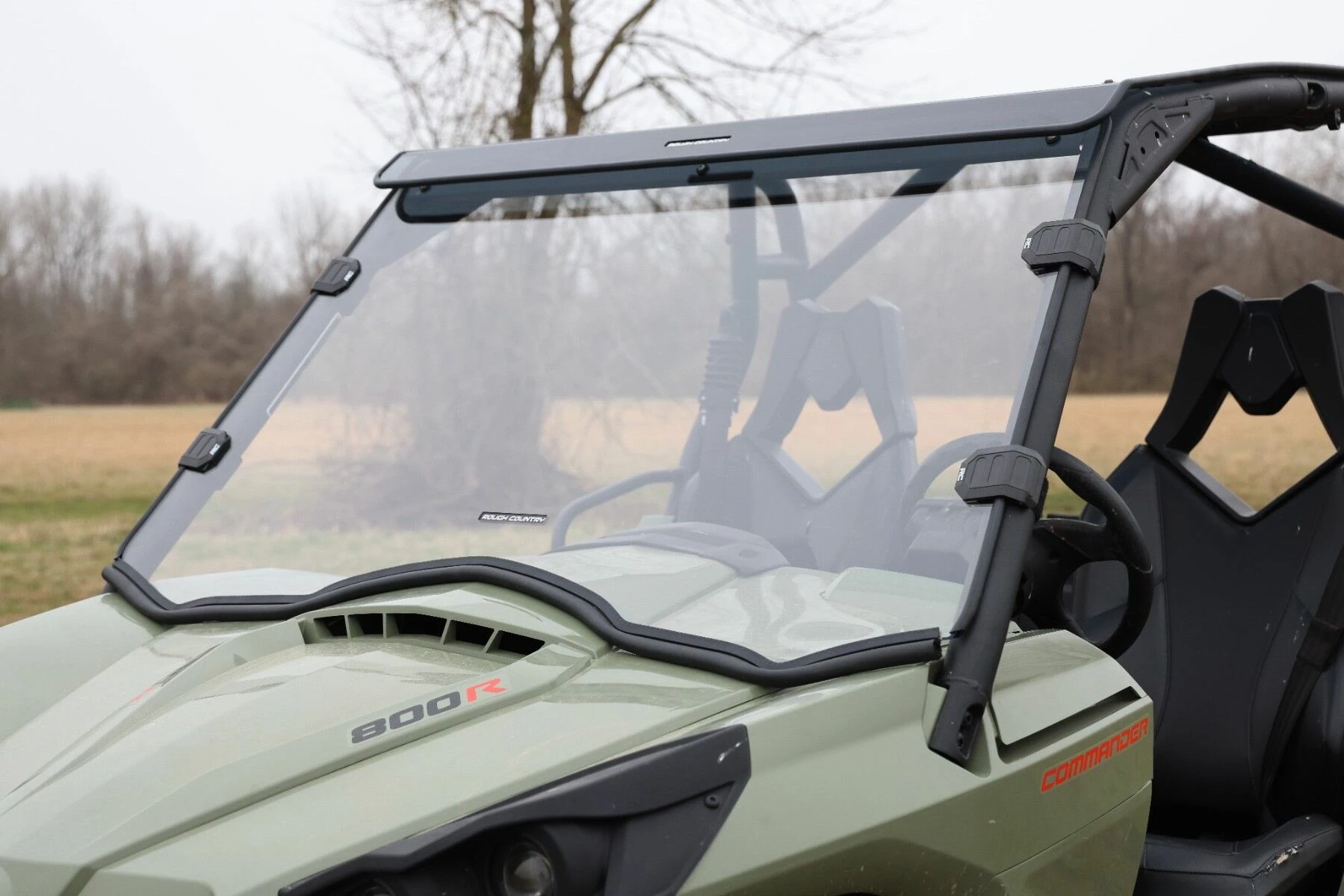 Rough Country '11-'20 Can-Am Commander 1000/ 1000 DPS Scratch Resistant Full Windshield 7 Rough Country '11-'20 Can-Am Commander 1000/ 1000 DPS Scratch Resistant Full Windshield - Image 5