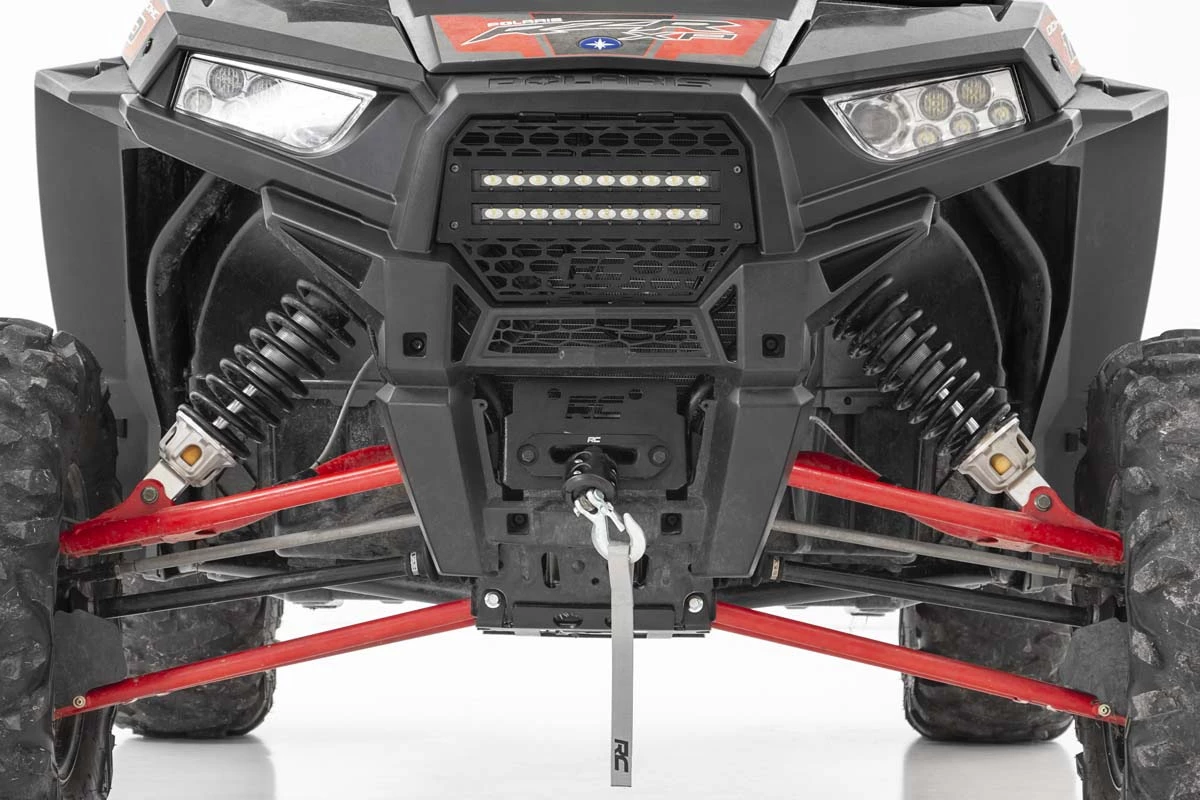 Rough Country '14-'19 Polaris RZR XP 1000 10" Black Slimline LED Pair Grille Kit 5 Rough Country '14-'19 Polaris RZR XP 1000 10" Black Slimline LED Pair Grille Kit - Image 3