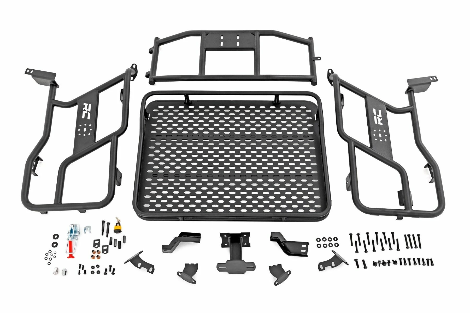 Rough Country '14-'22 Polaris RZR 1000 XP/XP 4 1000 Spare Tire Mount Tubular Rear Cargo Rack 3 Rough Country '14-'22 Polaris RZR 1000 XP/XP 4 1000 Spare Tire Mount Tubular Rear Cargo Rack