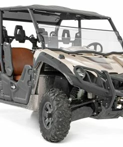Rough Country '14-'22 Yamaha Viking/Viking EPS Scratch Resistant Half Windshield -SuperATV Sales Shop rough country 14 22 yamaha viking viking eps scratch resistant half windshield 3