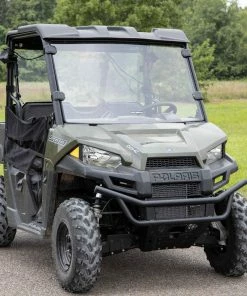 Rough Country '15-'22 Polaris Ranger 500/570 Mid Size Scratch Resistant Full Windshield -SuperATV Sales Shop rough country 15 22 polaris ranger 500 570 mid size scratch resistant full windshield 3