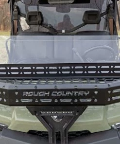 Rough Country '16-'22 Can-Am Defender HD 10/Defender HD 10 XT Scratch Resistant Half Windshield 12 Rough Country '16-'22 Can-Am Defender HD 10/Defender HD 10 XT Scratch Resistant Half Windshield -SuperATV Sales Shop rough country 16 22 can am defender hd 10 defender hd 10 xt scratch resistant half windshield 5