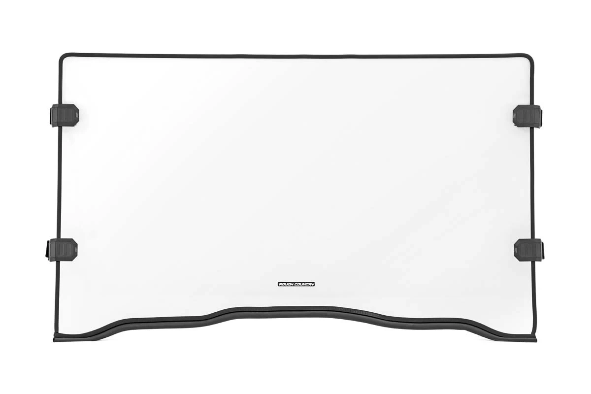 Rough Country '16-'22 Honda Pioneer 1000/Pioneer 1000-5 Scratch Resistant Full Windshield