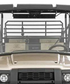 Rough Country '16-'22 Kawasaki Mule Pro DX/Mule Pro DXT Scratch Resistant Full Windshield -SuperATV Sales Shop rough country 16 22 kawasaki mule pro dx mule pro dxt scratch resistant full windshield 2