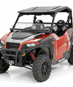 Rough Country '16-'22 Polaris GeneralScratch Resistant Half Windshield 10 Rough Country '16-'22 Polaris GeneralScratch Resistant Half Windshield -SuperATV Sales Shop rough country 16 22 polaris general 17 22 general 4 scratch resistant half windshield 4
