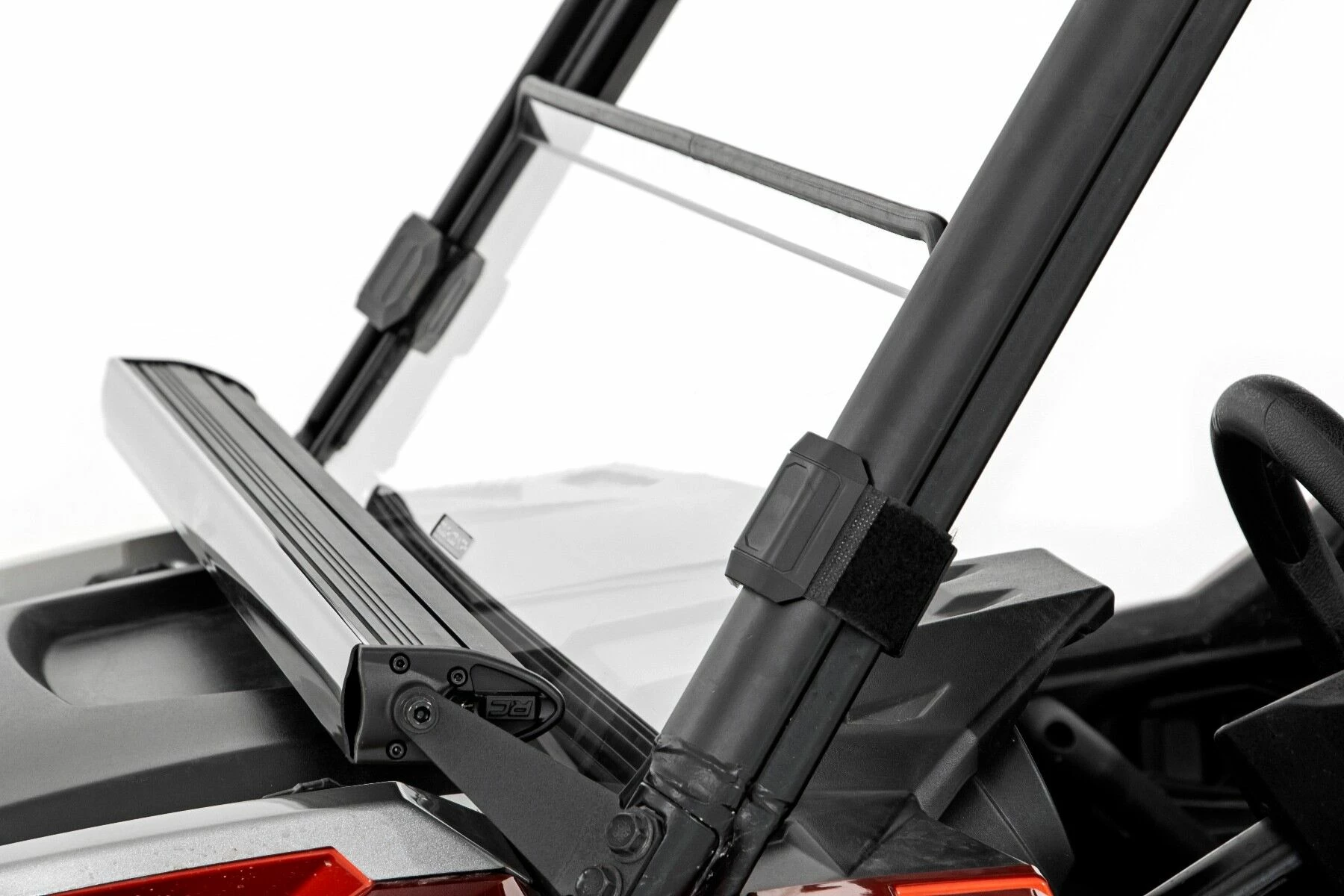 Rough Country '16-'22 Polaris GeneralScratch Resistant Half Windshield 7 Rough Country '16-'22 Polaris GeneralScratch Resistant Half Windshield - Image 5