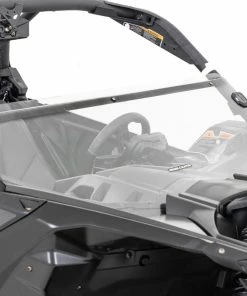 Rough Country '17-'22 Can-Am Maverick X3 Scratch Resistant Half Windshield 10 Rough Country '17-'22 Can-Am Maverick X3 Scratch Resistant Half Windshield -SuperATV Sales Shop rough country 17 22 can am maverick x3 4wd scratch resistant half windshield 4