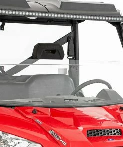 Rough Country '17-'22 Polaris Ranger XP 1000/XP 1000 Crew Scratch Resistant Half Windshield -SuperATV Sales Shop rough country 17 22 polaris ranger xp 1000 xp 1000 crew scratch resistant half windshield 5