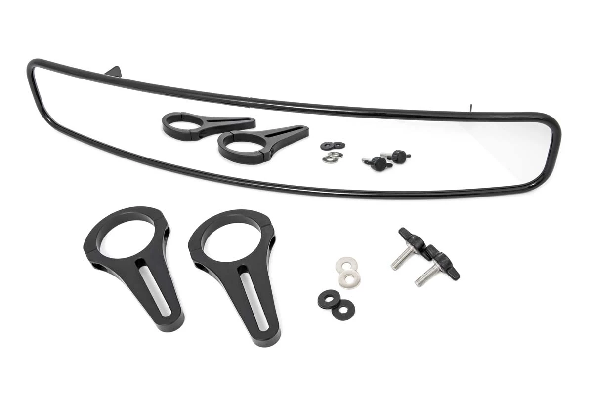 Rough Country Ultra-Wide UTV Rear View Mirror 3 Rough Country Ultra-Wide UTV Rear View Mirror