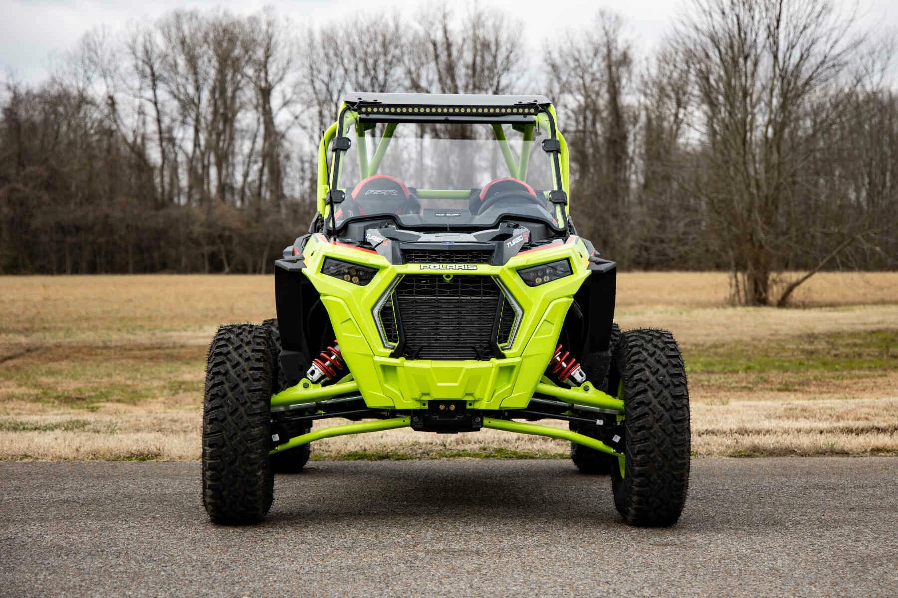 Rough Country '18-'21 Polaris RZR Turbo S Scratch Resistant Full Windshield 4 Rough Country '18-'21 Polaris RZR Turbo S Scratch Resistant Full Windshield - Image 2