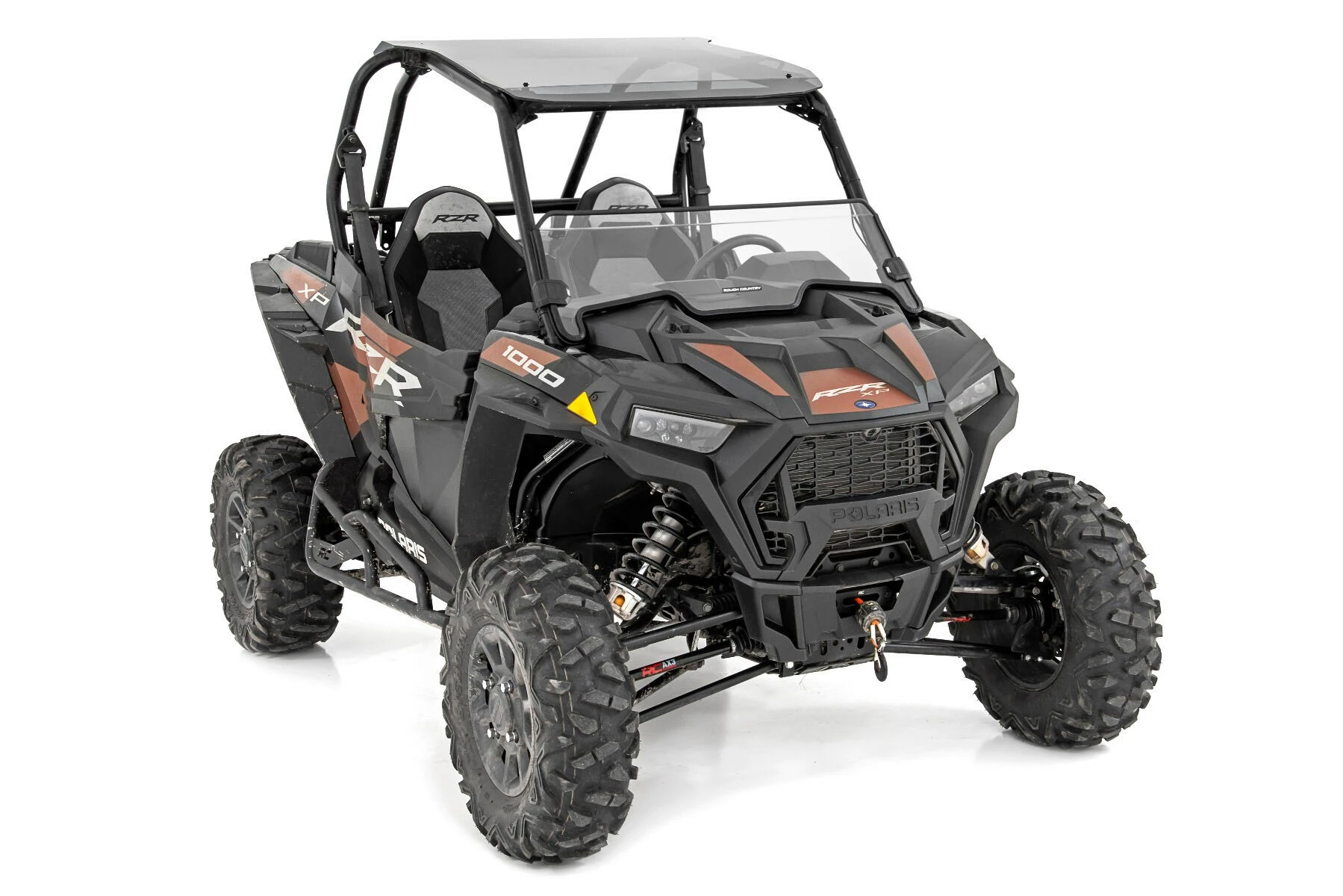Rough Country '19-'22 Polaris RZR XP 1000/RZR XP 4 1000 Scratch Resistant Half Windshield 5 Rough Country '19-'22 Polaris RZR XP 1000/RZR XP 4 1000 Scratch Resistant Half Windshield - Image 3