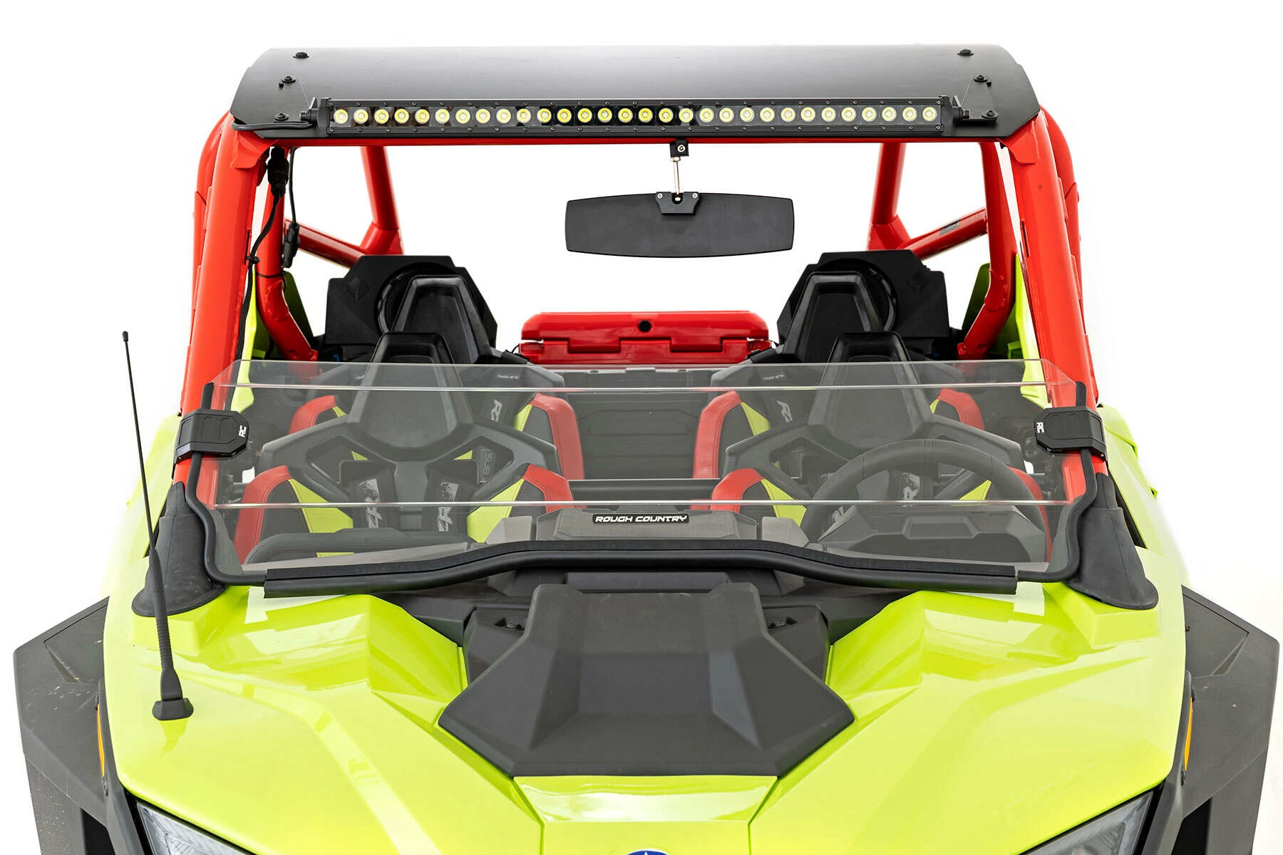 Rough Country '20-'22 Polaris RZR Pro XP/RZR Pro XP 4 Scratch Resistant Half Windshield 6 Rough Country '20-'22 Polaris RZR Pro XP/RZR Pro XP 4 Scratch Resistant Half Windshield - Image 4