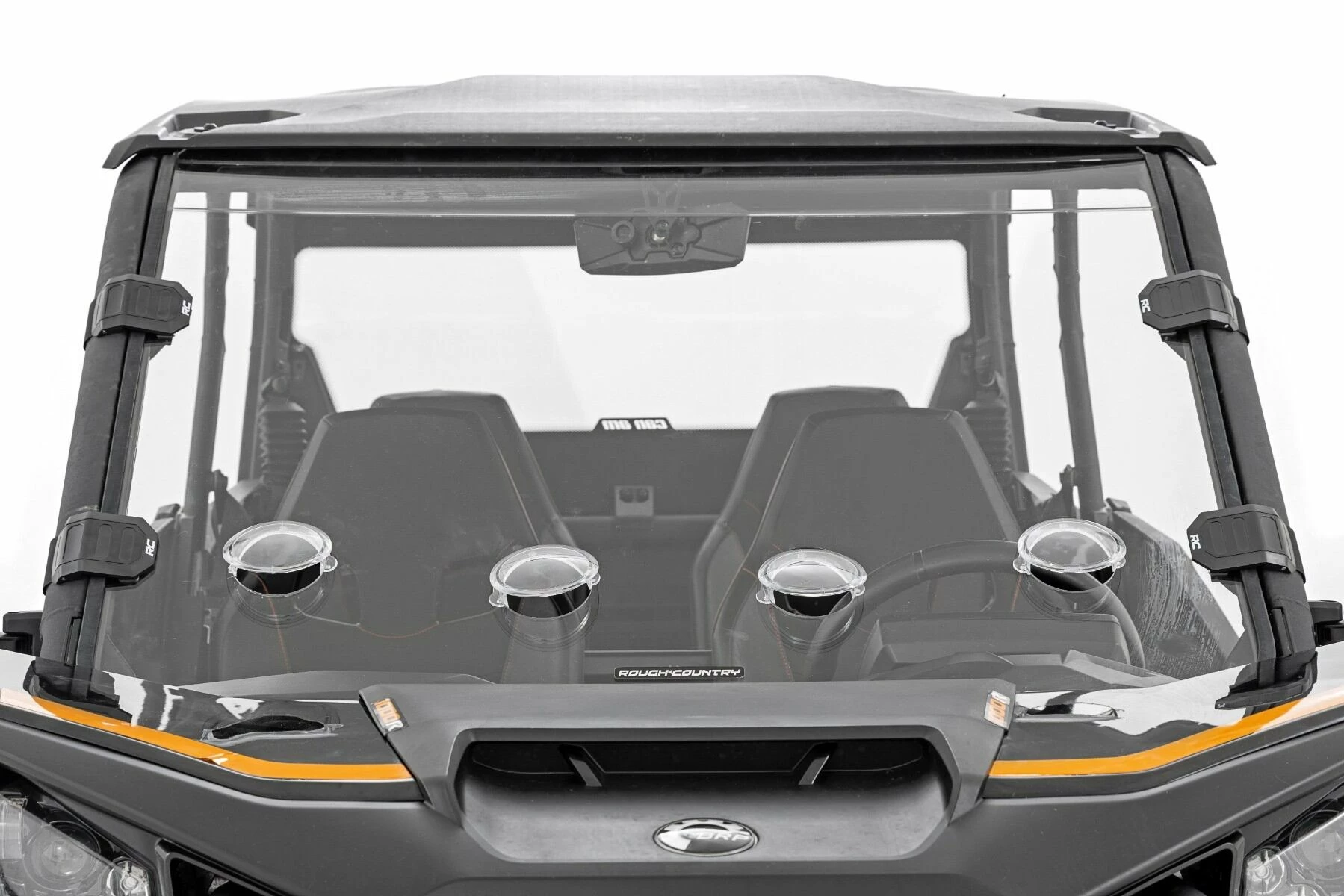 Rough Country '21-'22 Cam-Am Commander XT Scratch Resistant Vented Full Windshield 7 Rough Country '21-'22 Cam-Am Commander XT Scratch Resistant Vented Full Windshield - Image 5