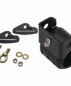 Dragonfire Racing Harness Anchor Kits Black - 1.75"