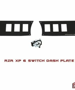 XTC Power Products XTC Polaris RZR XP 1000 / Turbo '14-18 6 Switch Dash Mounting Plate