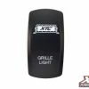 XTC Power Products XTC Grille Light Contra V Rocker Switch Cover (Cover Only)