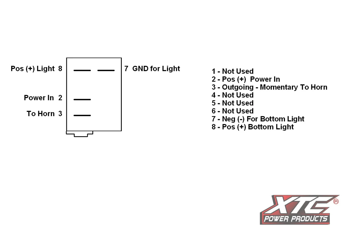 XTC Power Products XTC SPST Momentary Carling Switch With Blue Bottom LED 4 XTC Power Products XTC SPST Momentary Carling Switch With Blue Bottom LED - Image 2