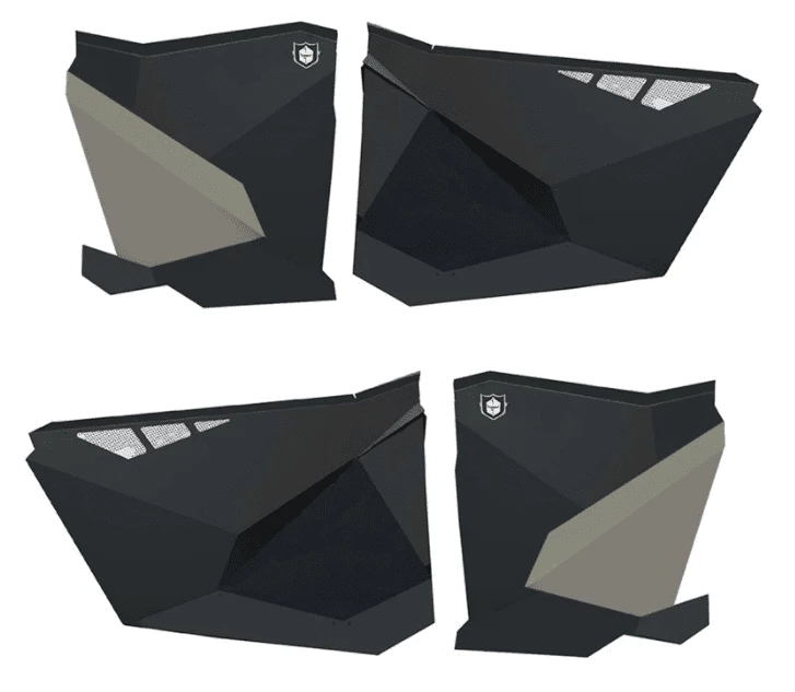 Pro Armor Polaris RZR Turbo R4 MP Traditional Doors 3 Pro Armor Polaris RZR Turbo R4 MP Traditional Doors