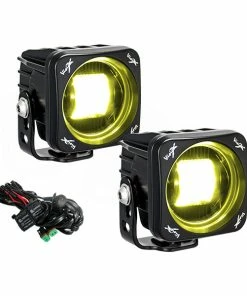 Vision X 3" Square CG2 SAE LED Light Cannon Kit