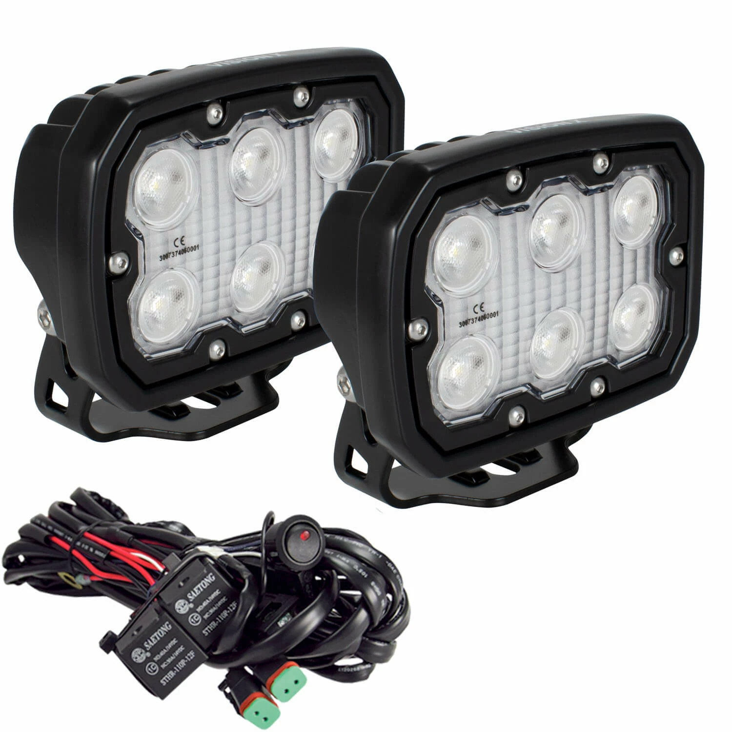 Vision X Duralux 6 LED Work Light 40º Beam Kit