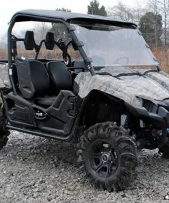 Alternative view of SuperATV Yamaha Viking Full Windshield