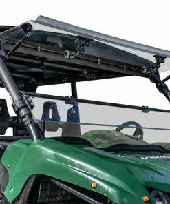 SuperATV Yamaha Viking Scratch Resistant Flip Windshield